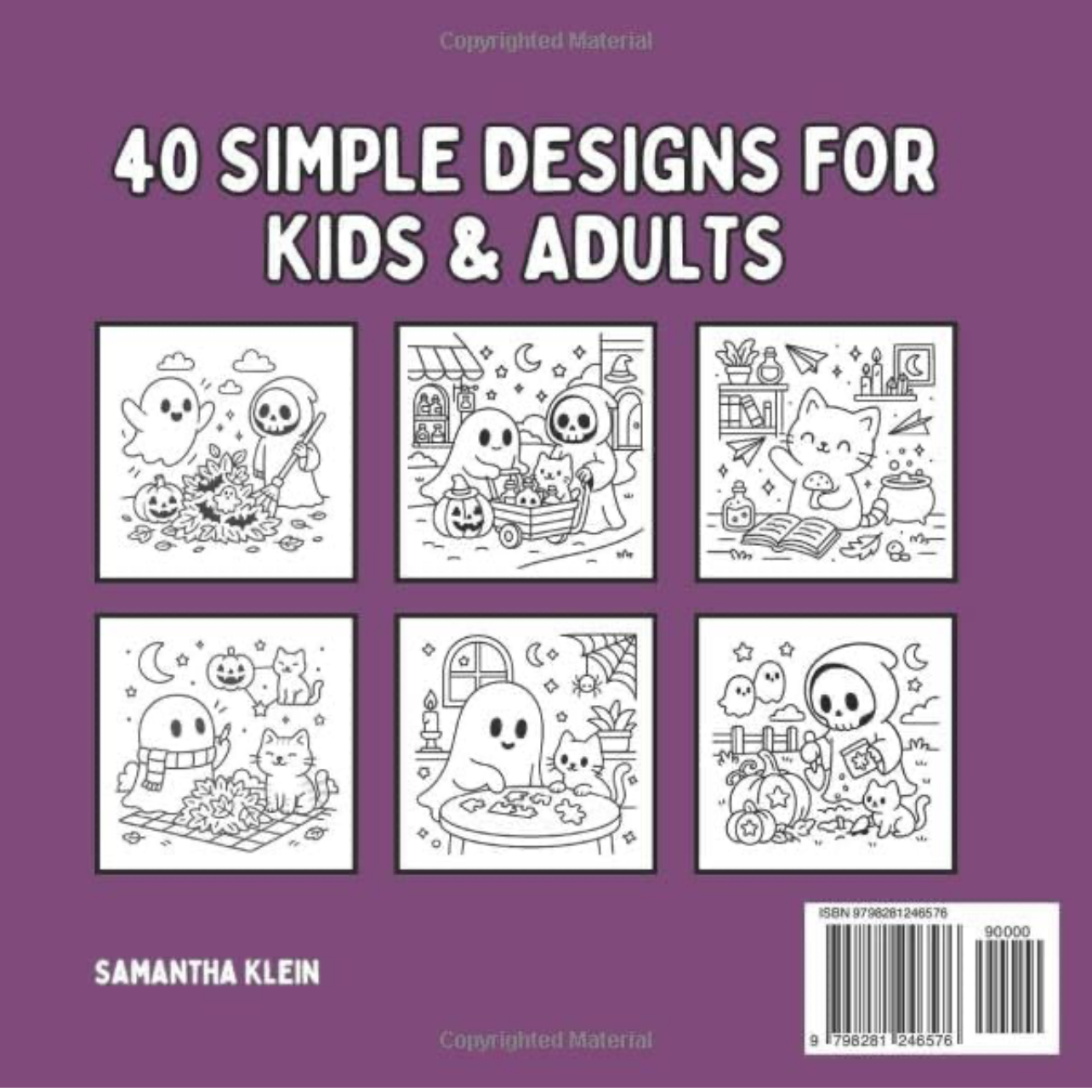 Spooky Pals | Cozy & Cute Coloring Book