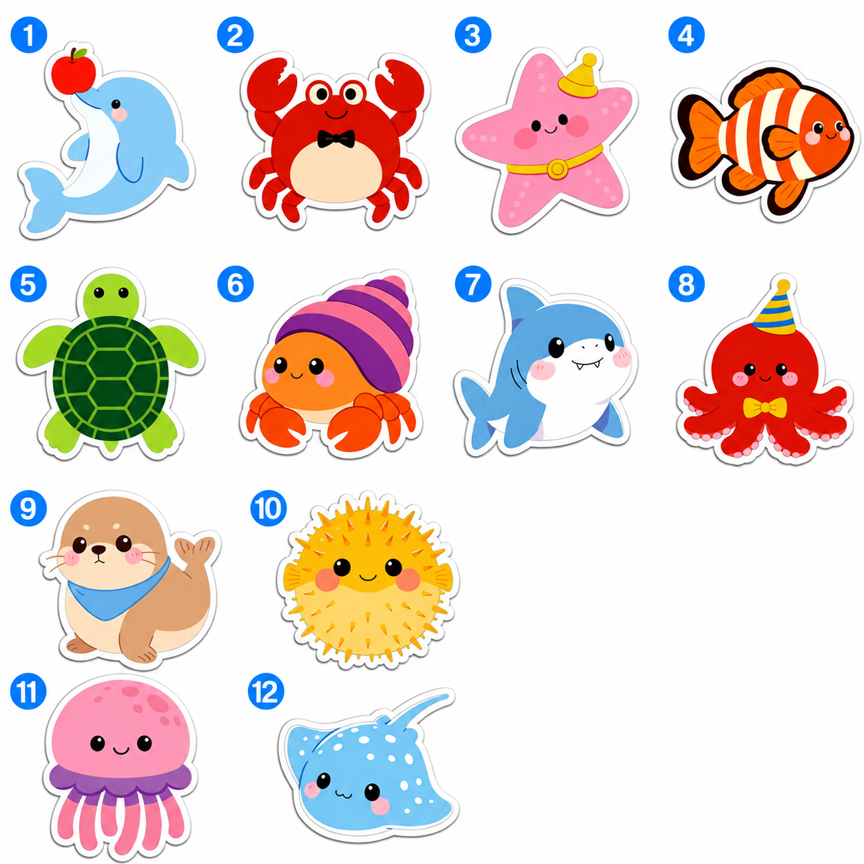 Clips - Animalitos del Mar