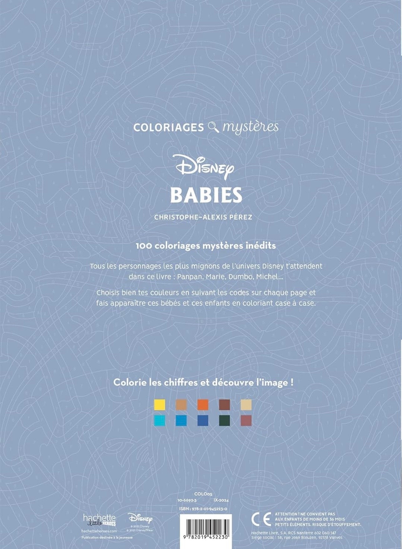 Babies | Disney Mystery Coloring
Book