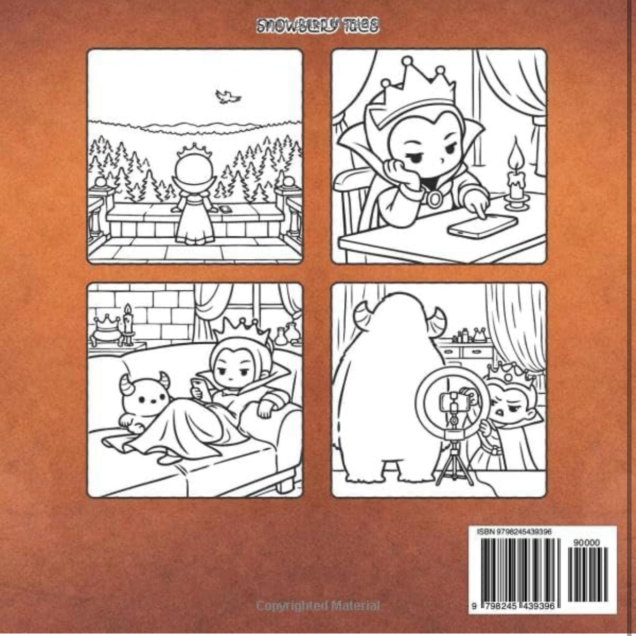 Villain Cuties | A day with The Evil Queen Coloring Book