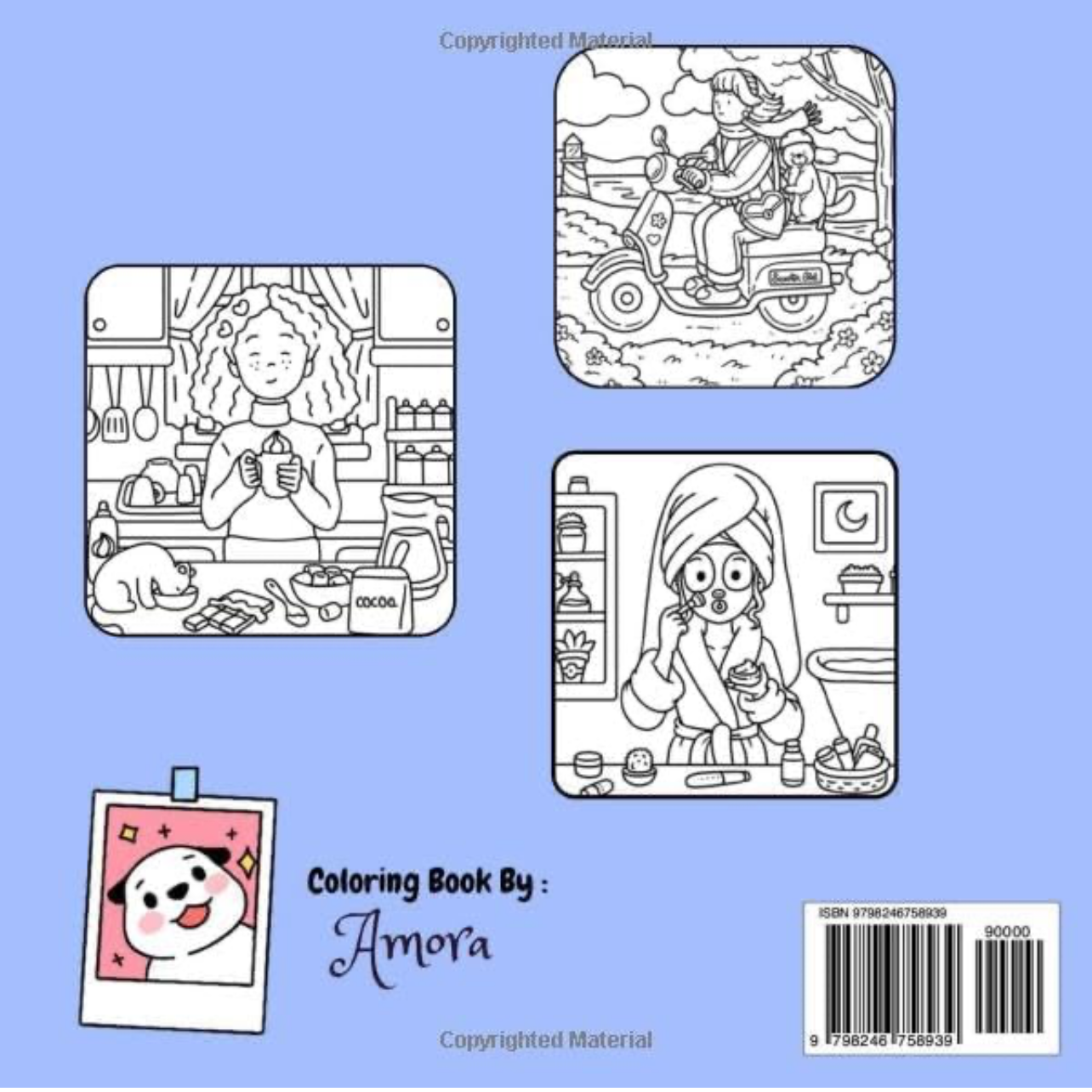 Cozy Girl | Coloring Book