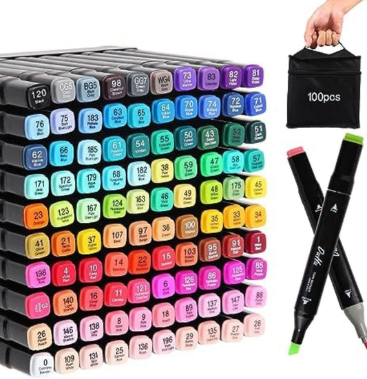 Marcadores de Alcohol Touch – 100 Colores