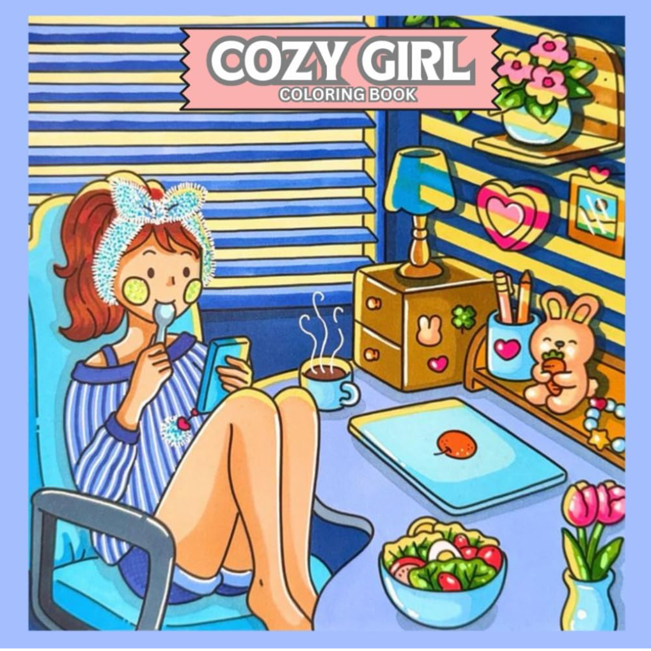 Cozy Girl | Coloring Book