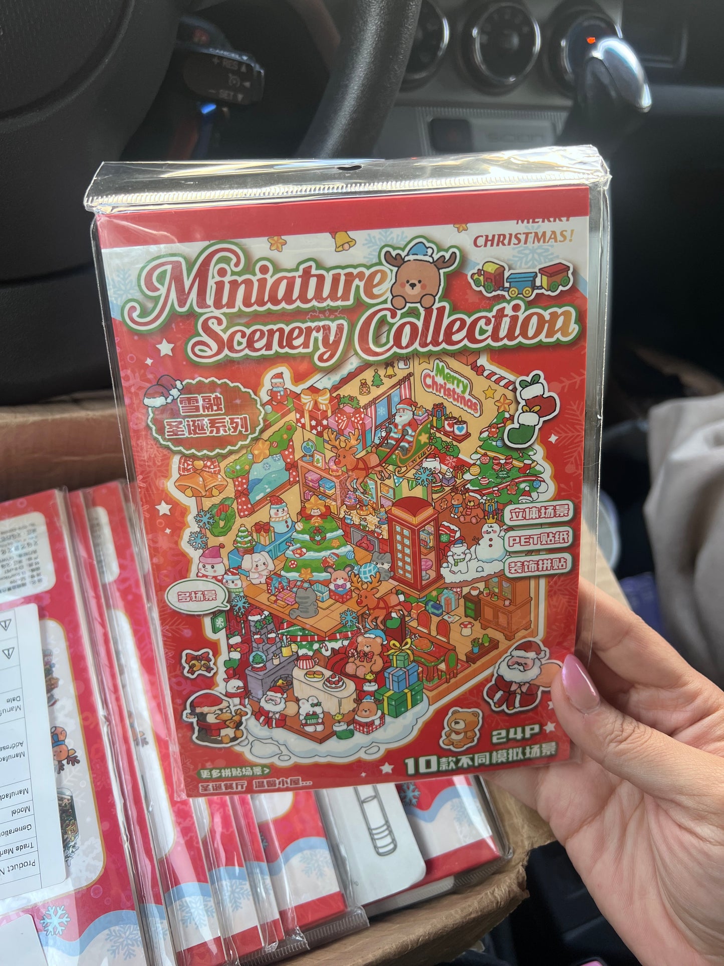 Sticker 3D Scenes | 10 sets (sin pinzas)