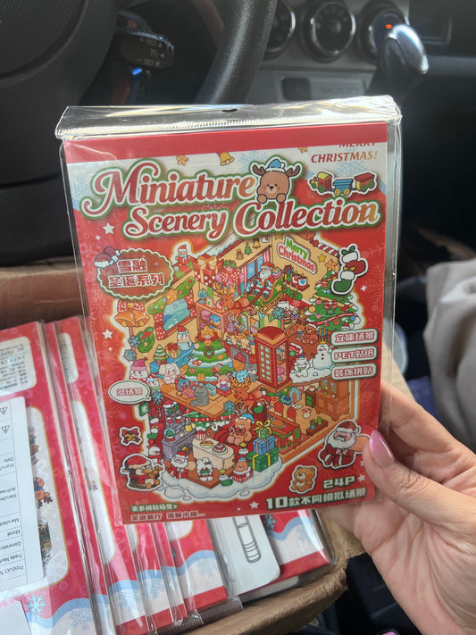 Sticker 3D Scenes | 10 sets (sin pinzas)