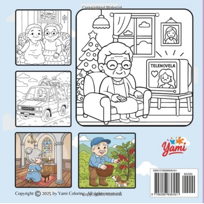 Preorden | Grandparents Memories | Coloring Book