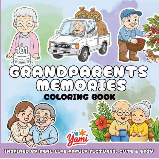 Grandparents Memories | Coloring Book