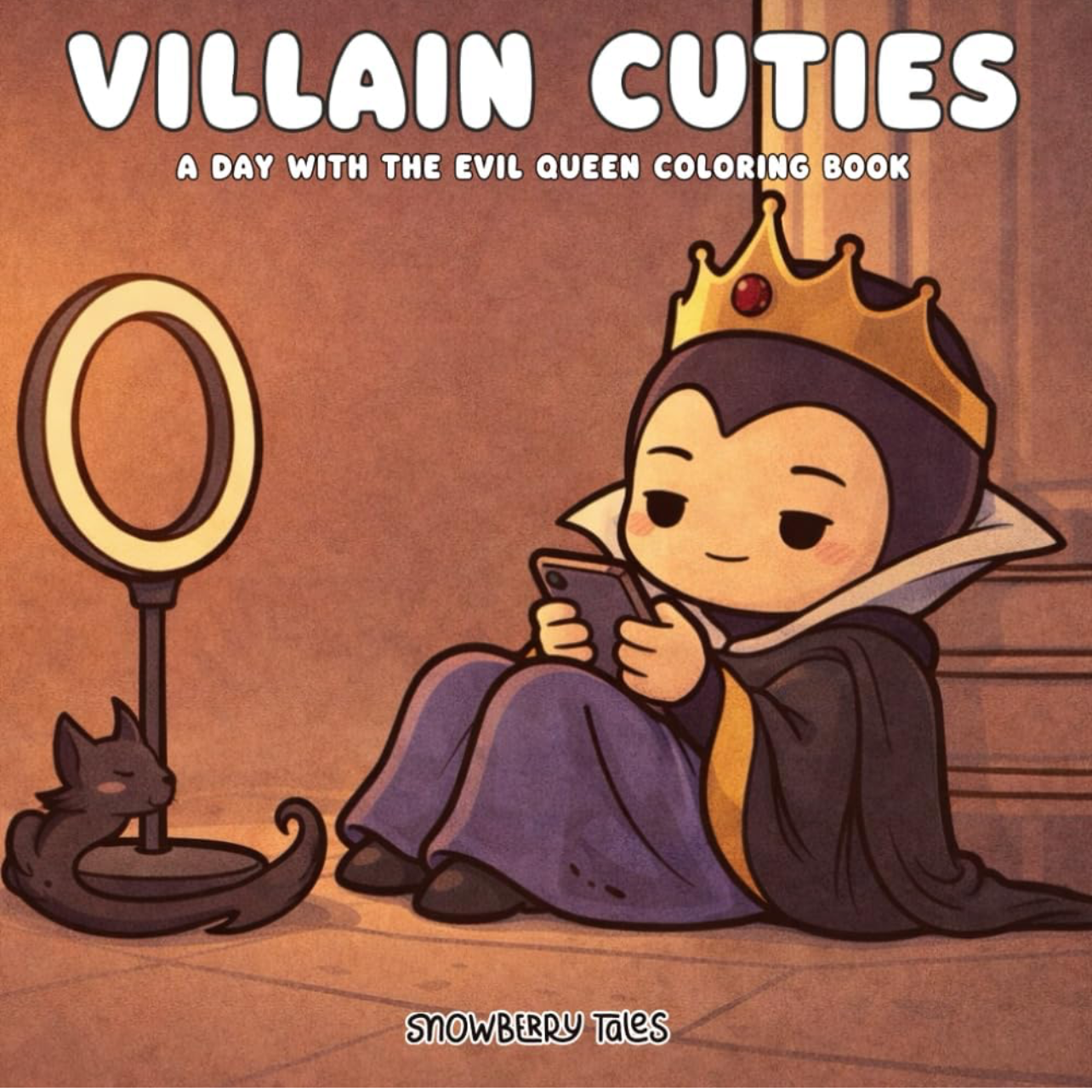 Villain Cuties | A day with The Evil Queen Coloring Book