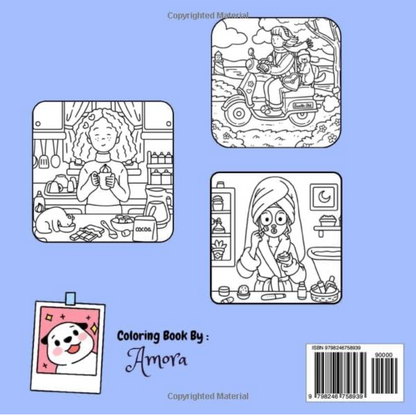 Cozy Girl | Coloring Book