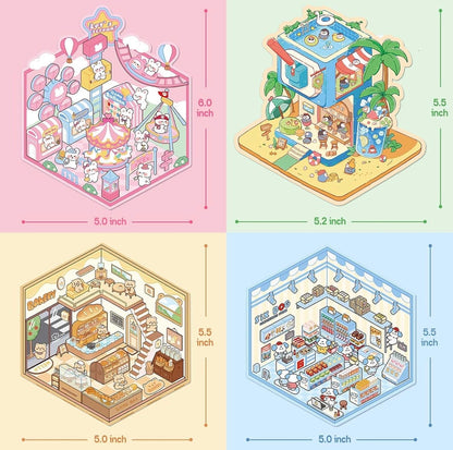 3D Sticker Scene