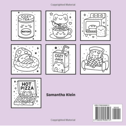 Cozy Food Days | Bold & Easy Coloring Book