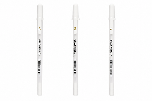 Gel Pens White (Individual)