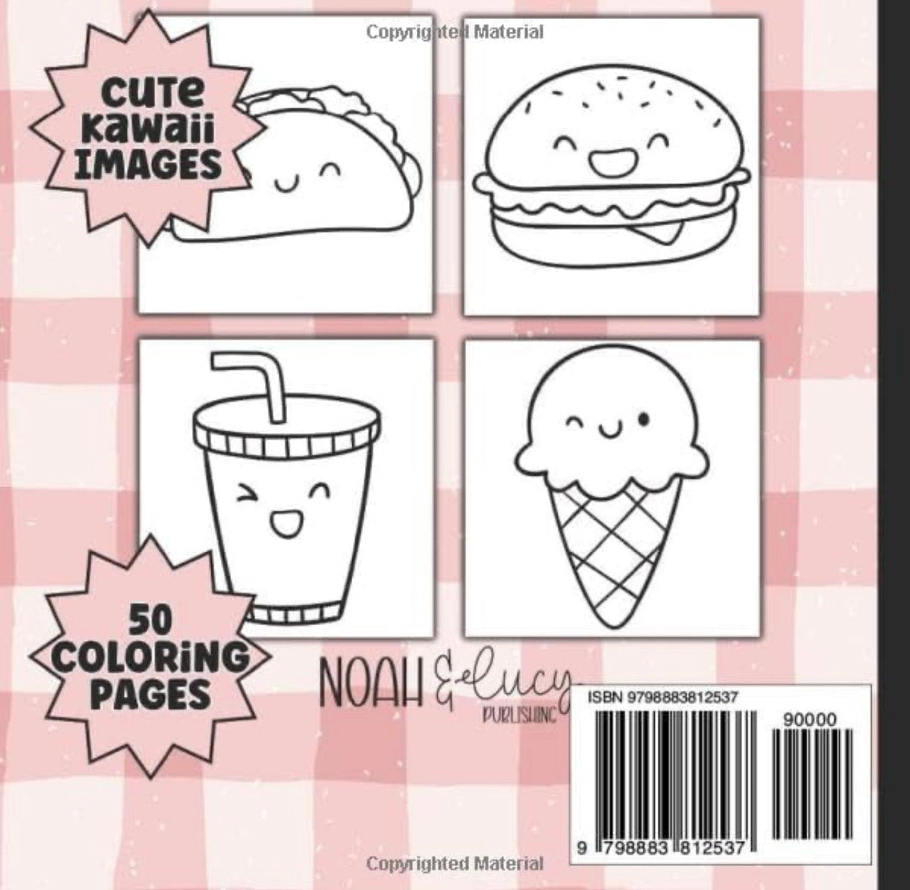 Mini & Cute Foodie Coloring Book