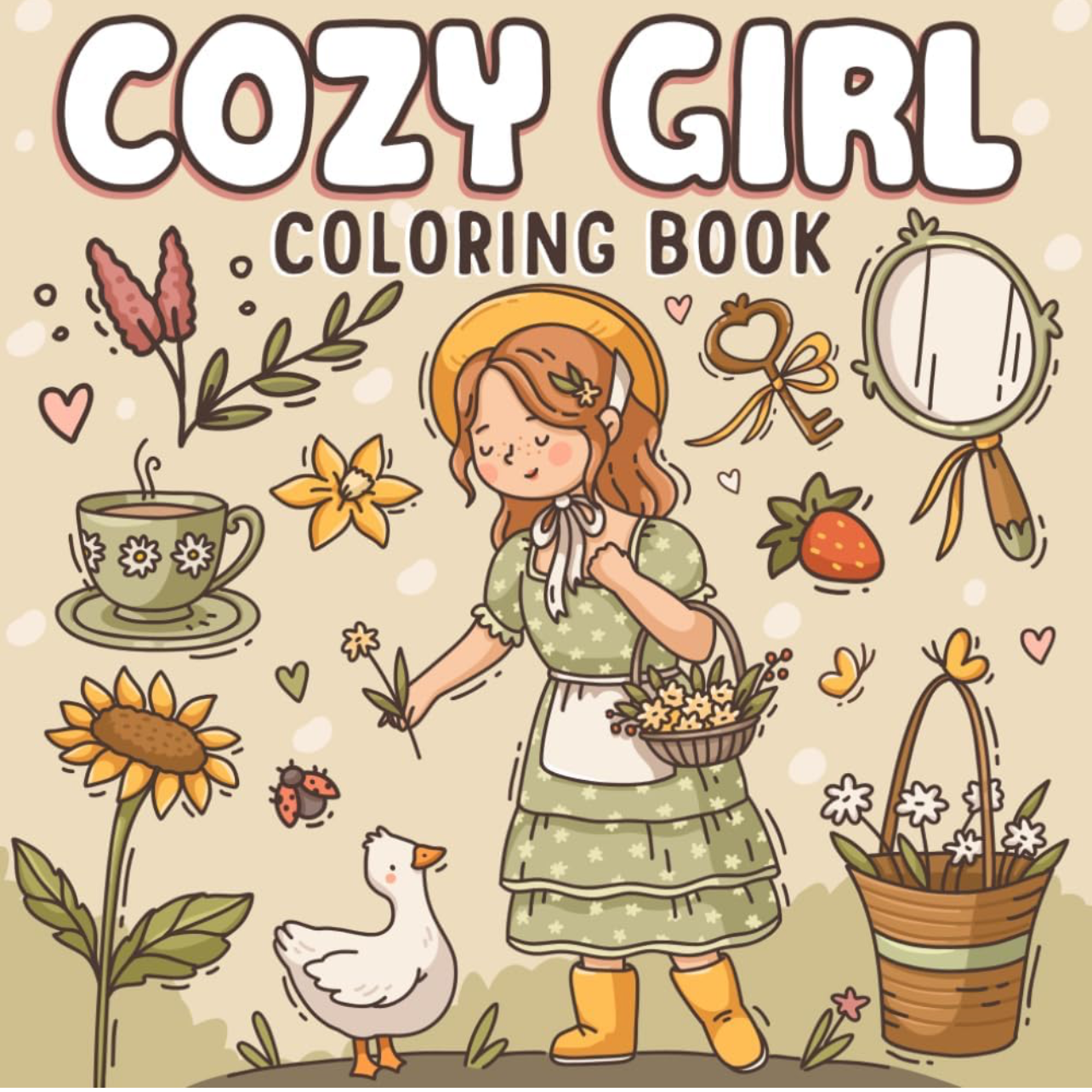 Cozy Girl | Coloring Book