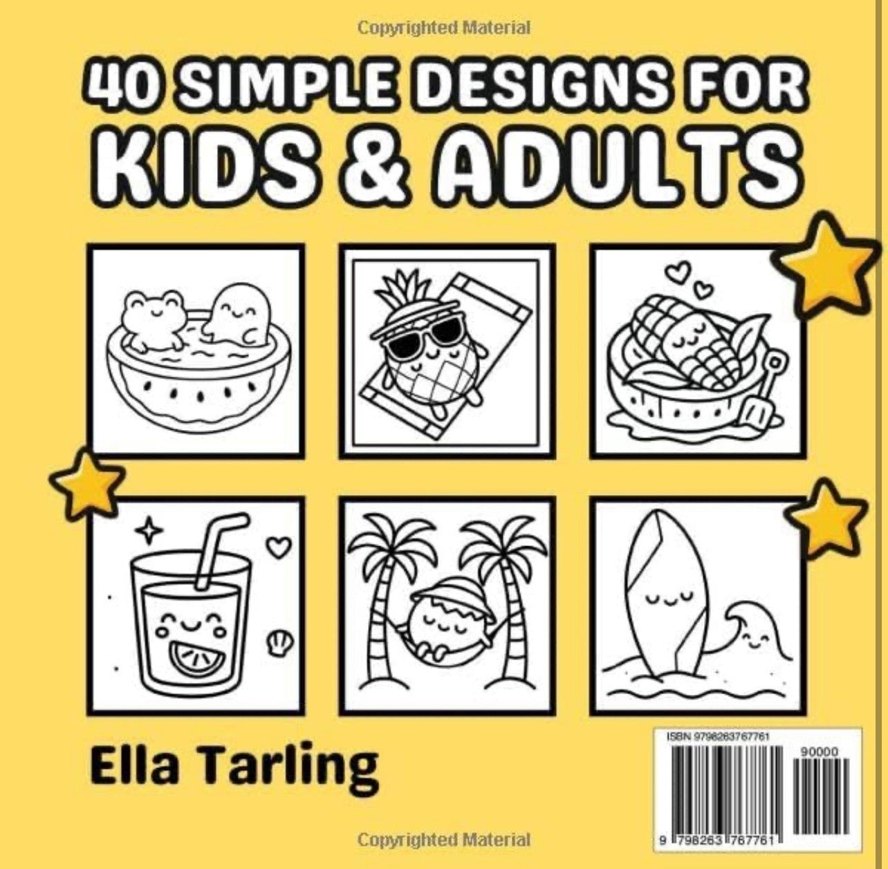 Cozy Summer | Bold & Easy Coloring Book